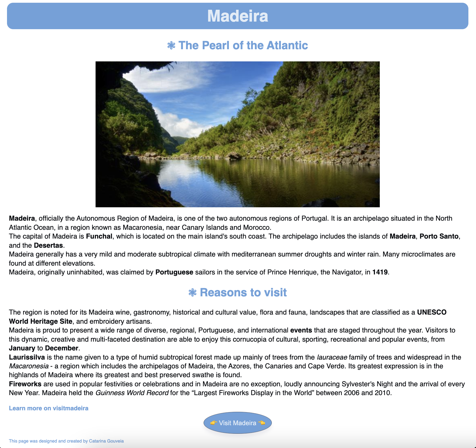 madeira project preview